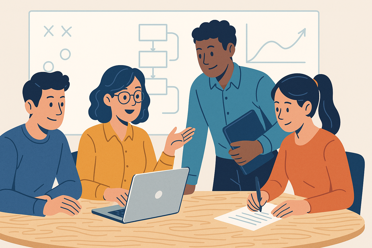 Neurojourney team working together